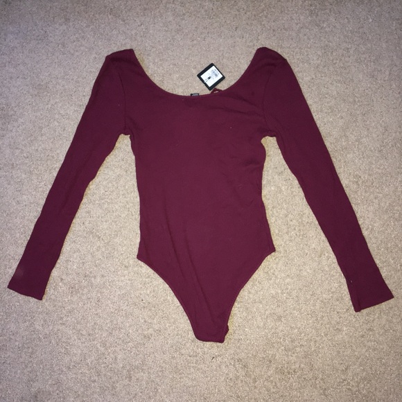 Maroon body suit - Picture 2 of 4
